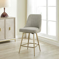 UTTERMOST BRAMWELL UPHOLSTERED COUNTER STOOL - Decorative Accents