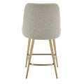 UTTERMOST Bramwell Upholstered Counter Stool - Decorative Accents