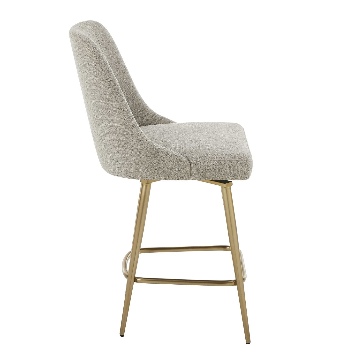 UTTERMOST BRAMWELL UPHOLSTERED COUNTER STOOL - Decorative Accents