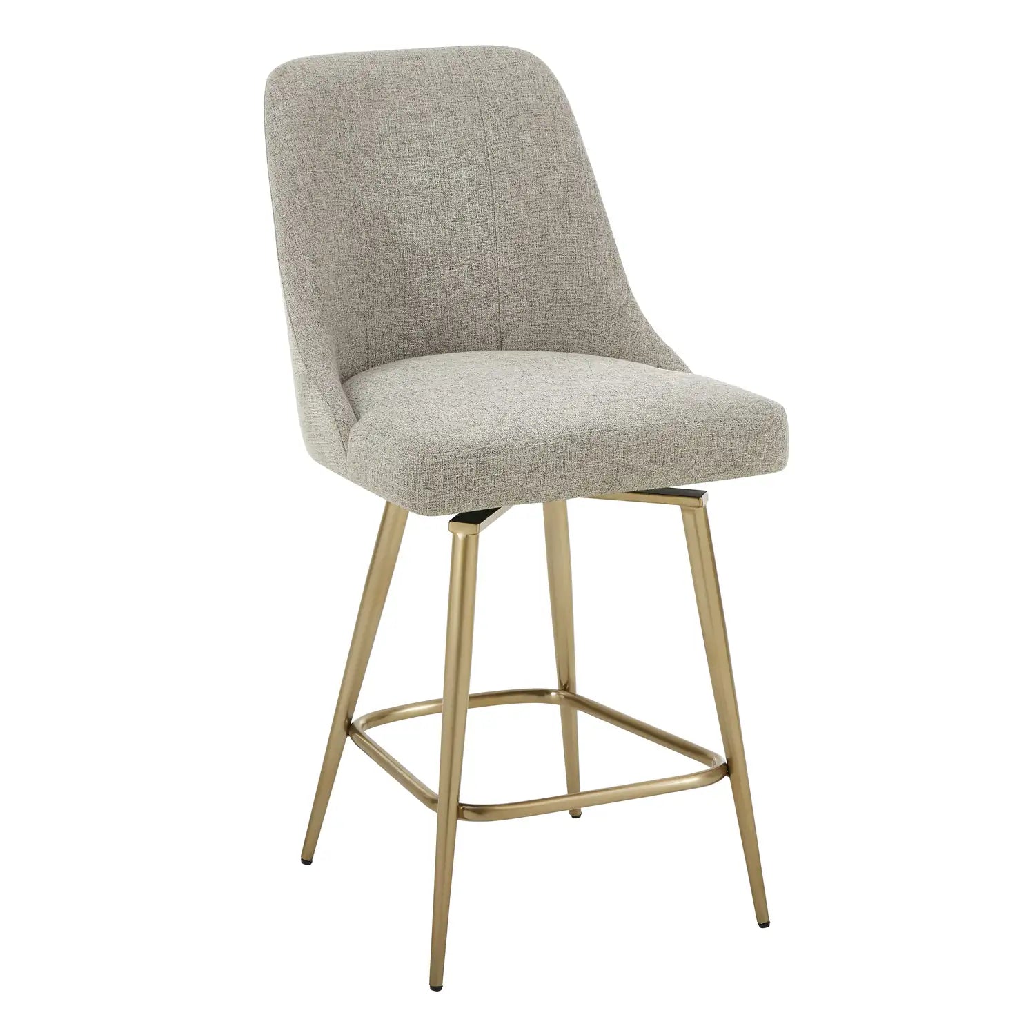 UTTERMOST Bramwell Upholstered Counter Stool - Decorative Accents