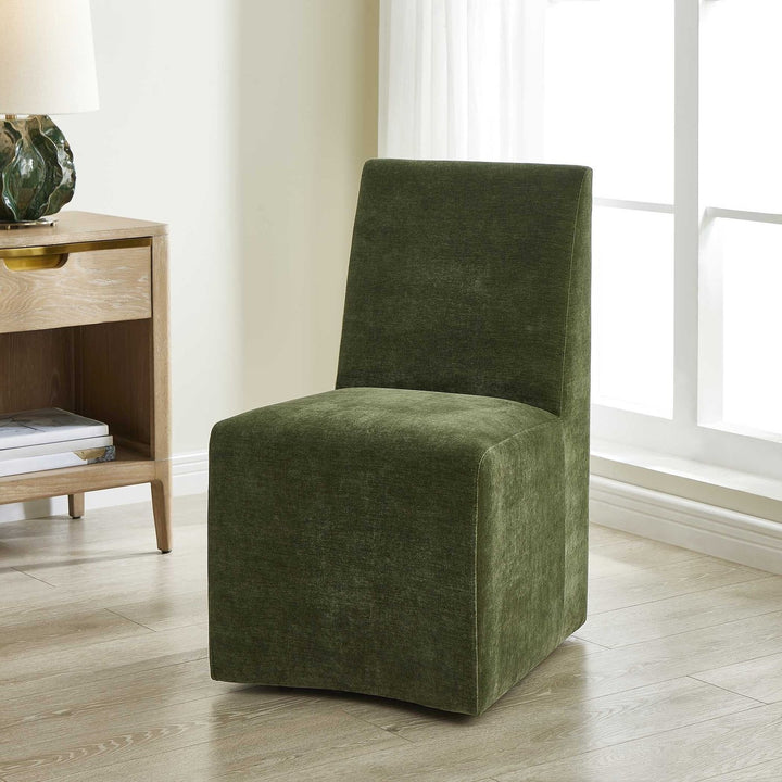 UTTERMOST MORO ARMLESS MOSS DINING CHAIR - Decorative Accents