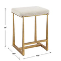 UTTERMOST Midas Counter Stool - Decorative Accents