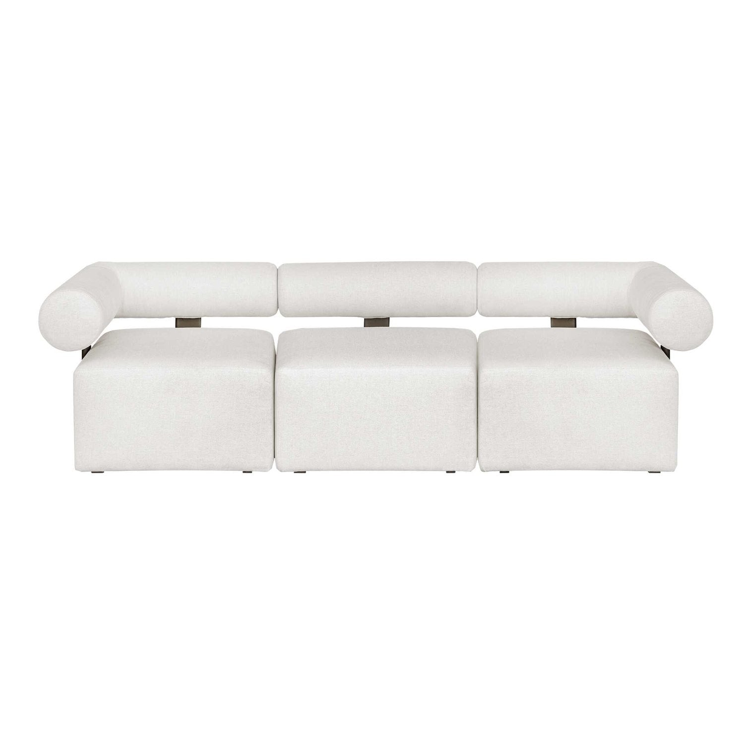 UTTERMOST Bolster Back Armless Outdoor Sofa - Sofa