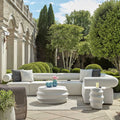 UTTERMOST BOLSTER BACK ARMLESS OUTDOOR SOFA - Sofa