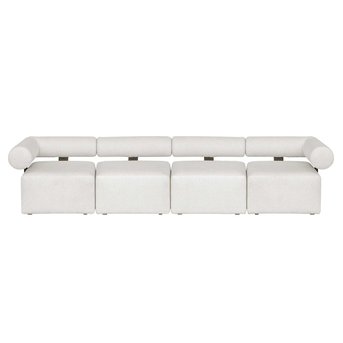 UTTERMOST BOLSTER BACK ARMLESS OUTDOOR SOFA - Sofa