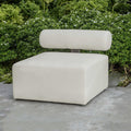 UTTERMOST Bolster Back Armless Outdoor Sofa - Sofa