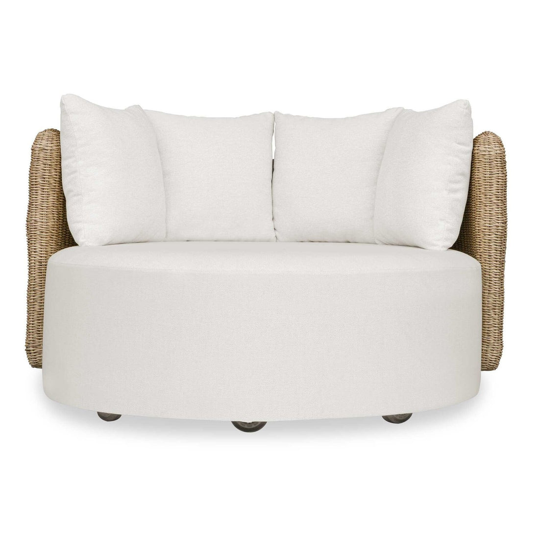 UTTERMOST Sunset Outdoor Swivel Day Bed - Benches, Ottoman, Stools