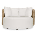 UTTERMOST Sunset Outdoor Swivel Day Bed - Benches, Ottoman, Stools
