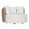 UTTERMOST Sunset Outdoor Swivel Day Bed - Benches, Ottoman, Stools