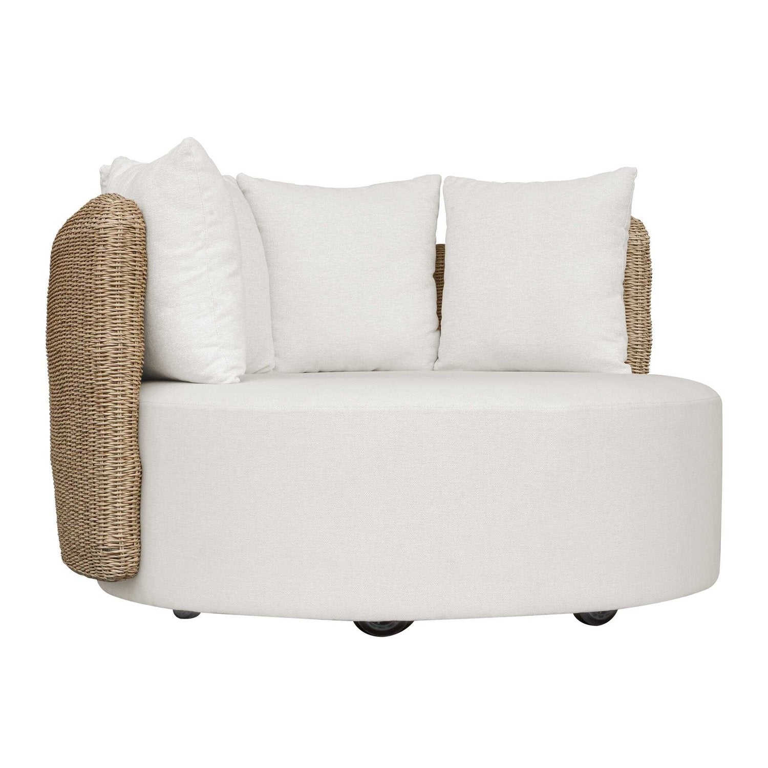 UTTERMOST Sunset Outdoor Swivel Day Bed - Benches, Ottoman, Stools
