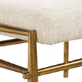UTTERMOST Karleen Plush Bench - Decorative Accents