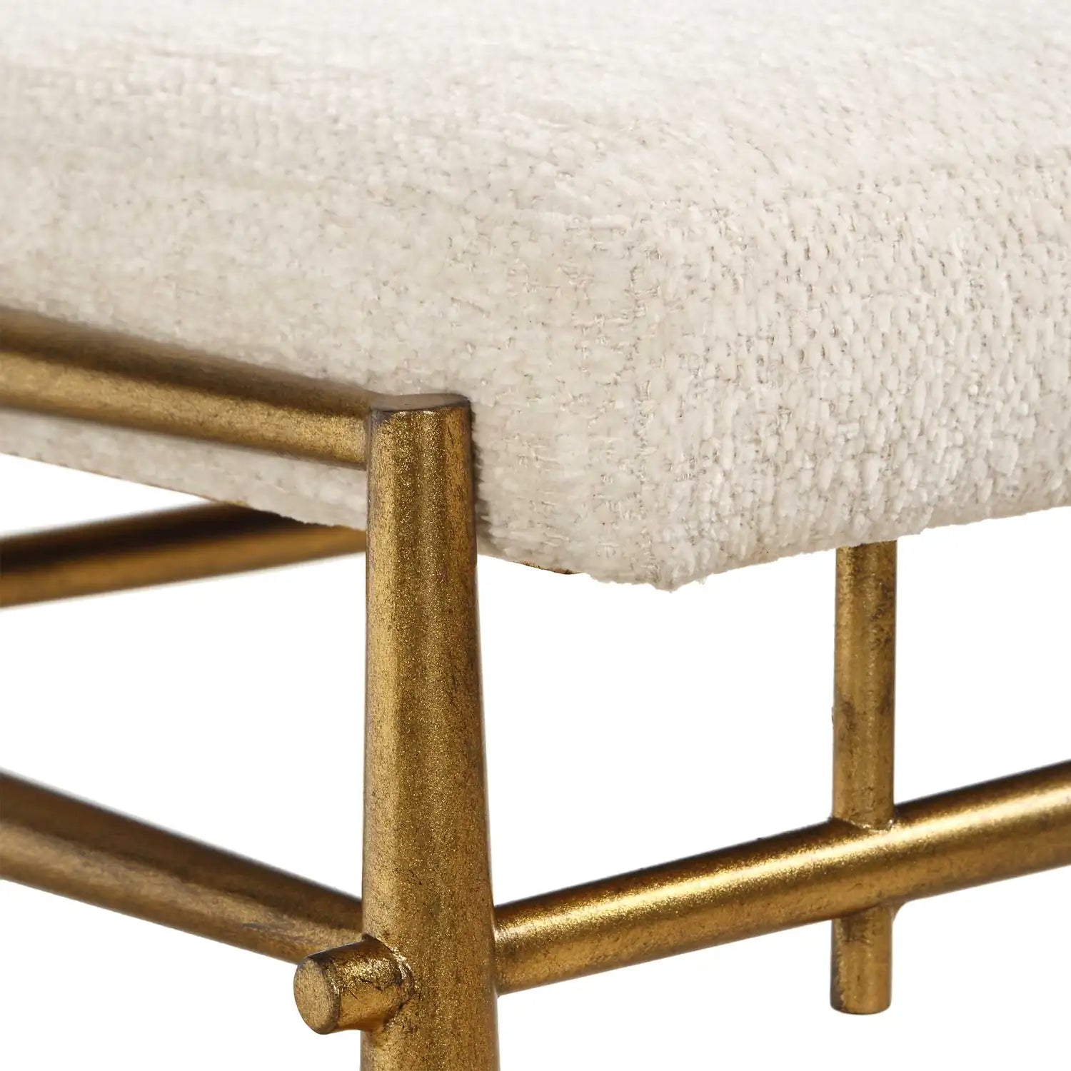 UTTERMOST KARLEEN PLUSH BENCH - Decorative Accents