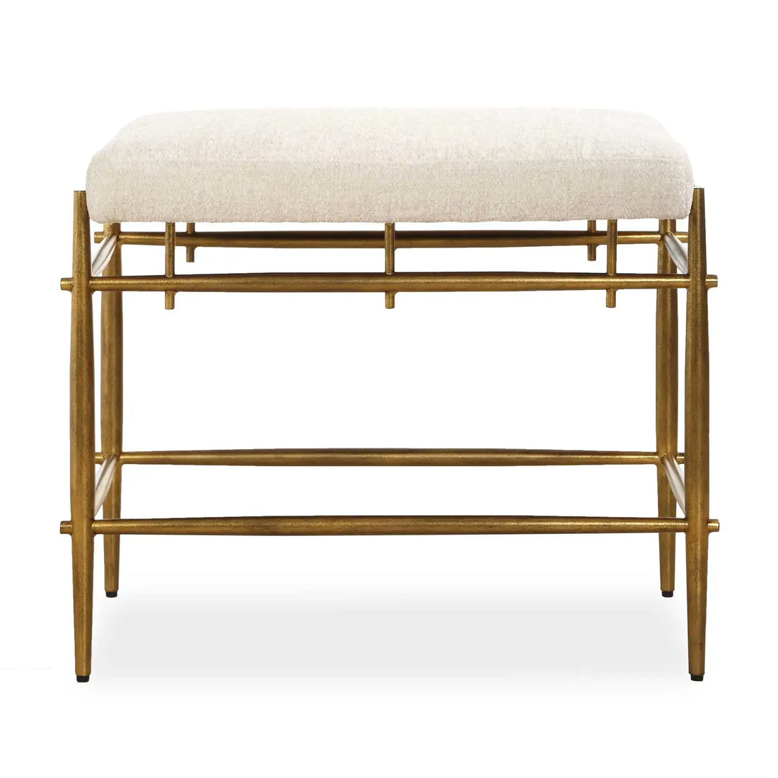 UTTERMOST Karleen Plush Bench - Decorative Accents