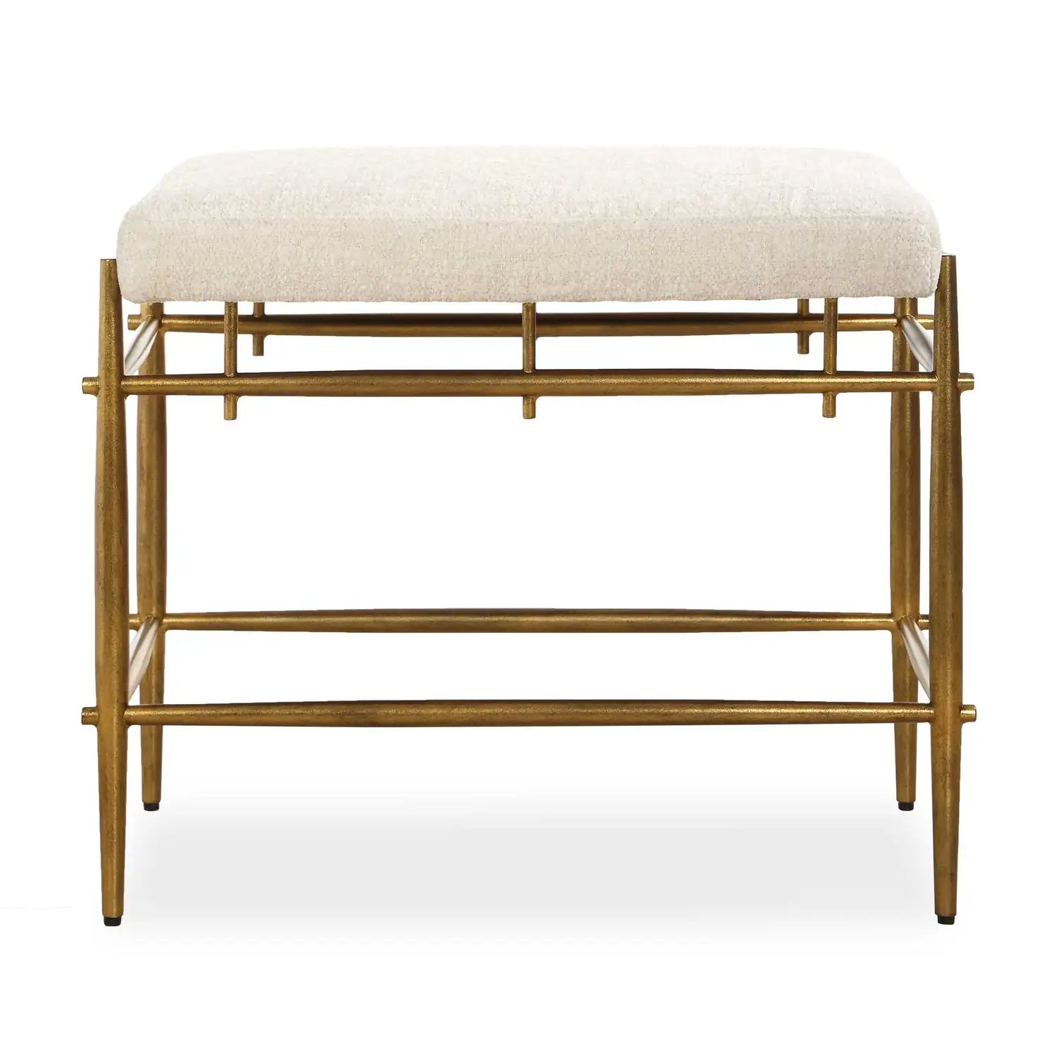 UTTERMOST Karleen Plush Bench - Decorative Accents