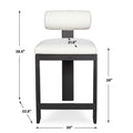 UTTERMOST BOLSTER BACK OUTDOOR COUNTER STOOL - Bar Stools