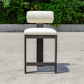 UTTERMOST BOLSTER BACK OUTDOOR COUNTER STOOL - Bar Stools