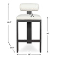 UTTERMOST Bolster Back Outdoor Bar Stool - Bar Stools