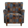 UTTERMOST Lainey Upholstered Ikat Armchair - Decorative Accents