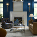 UTTERMOST Lainey Upholstered Ikat Armchair - Decorative Accents