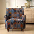 UTTERMOST LAINEY UPHOLSTERED IKAT ARMCHAIR - Decorative Accents
