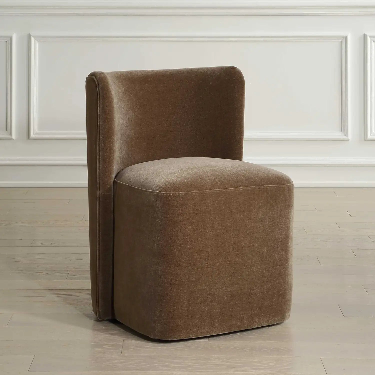 UTTERMOST OUTLOOK MODERN VELVET DINING CHAIR - Decorative Accents