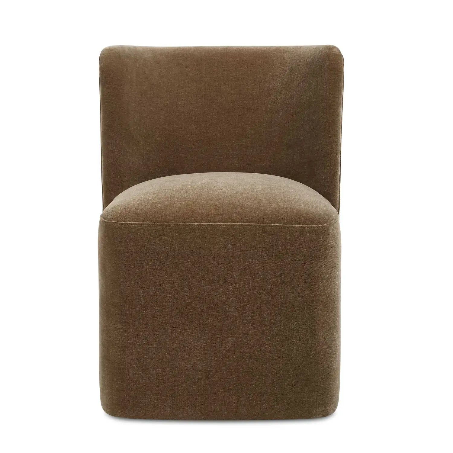 UTTERMOST Outlook Modern Velvet Dining Chair - Decorative Accents