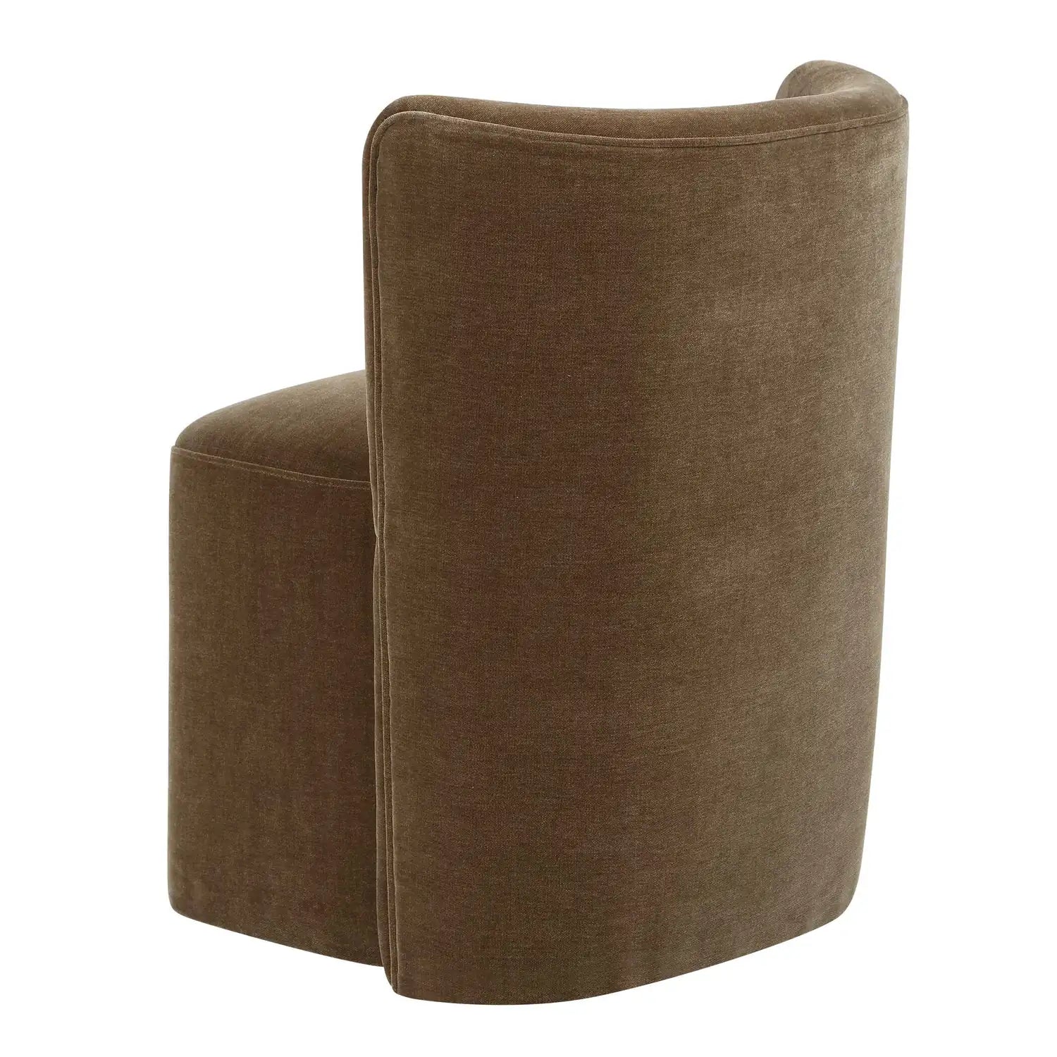 UTTERMOST Outlook Modern Velvet Dining Chair - Decorative Accents