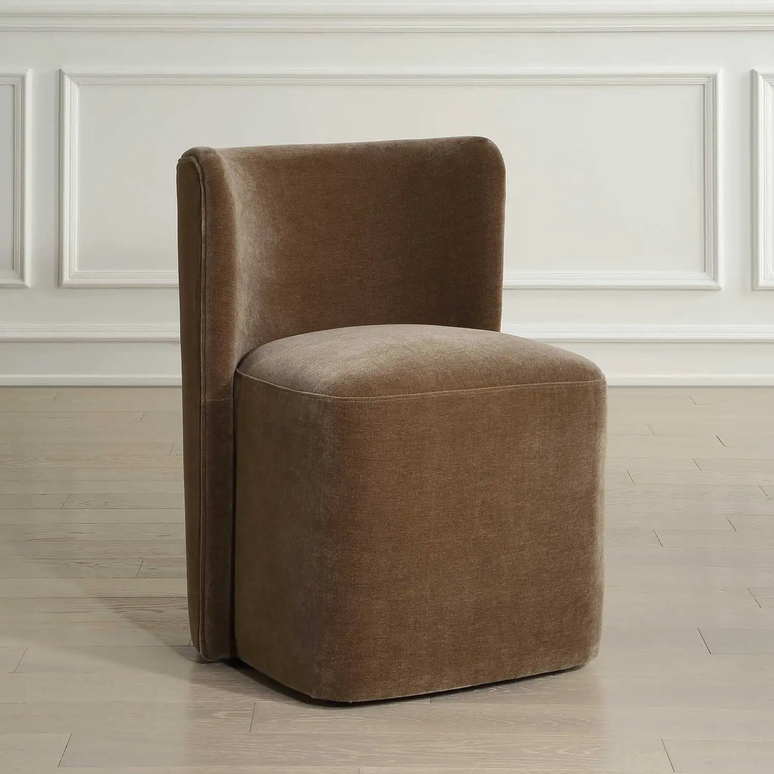 UTTERMOST Outlook Modern Velvet Dining Chair - Decorative Accents