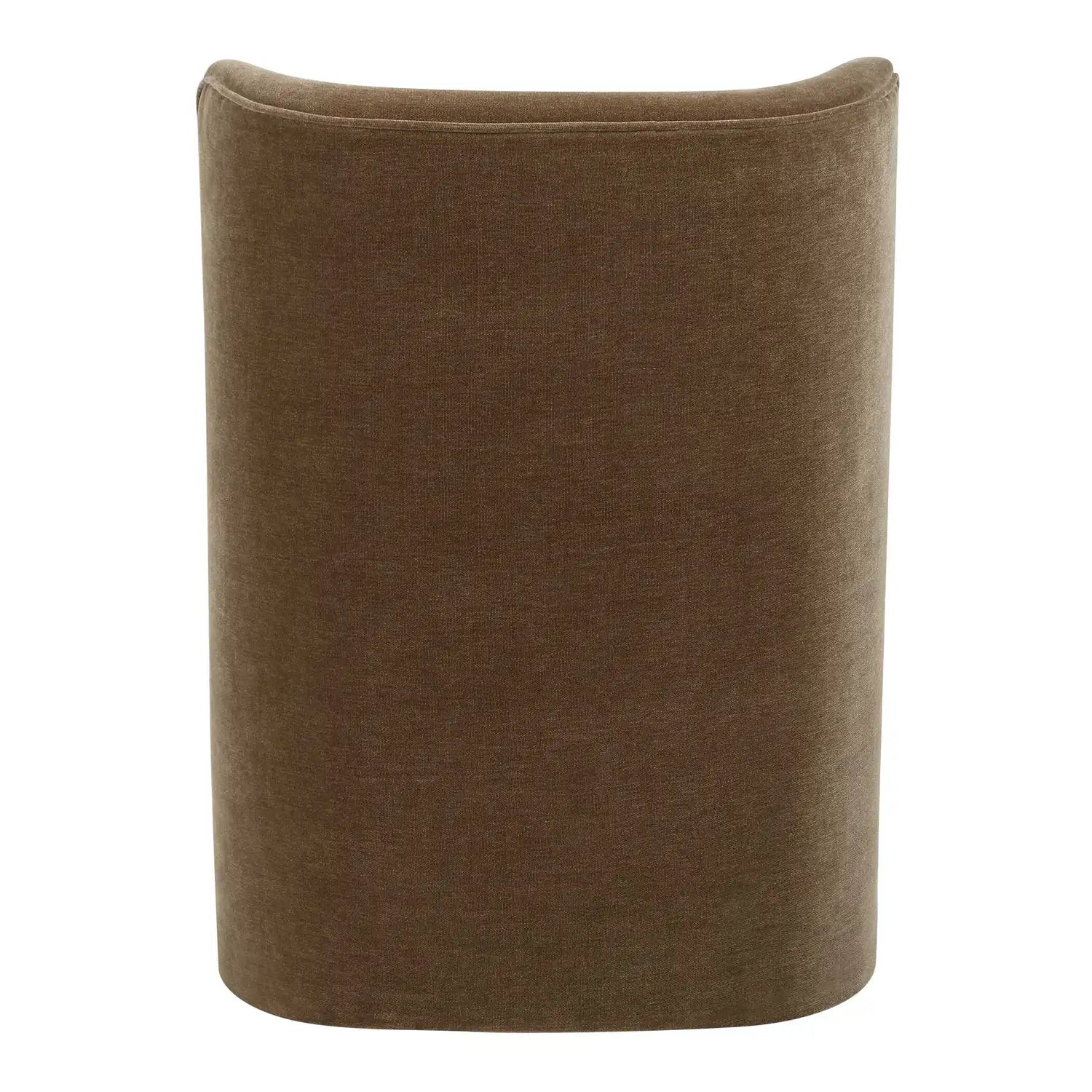 UTTERMOST Outlook Modern Velvet Dining Chair - Decorative Accents