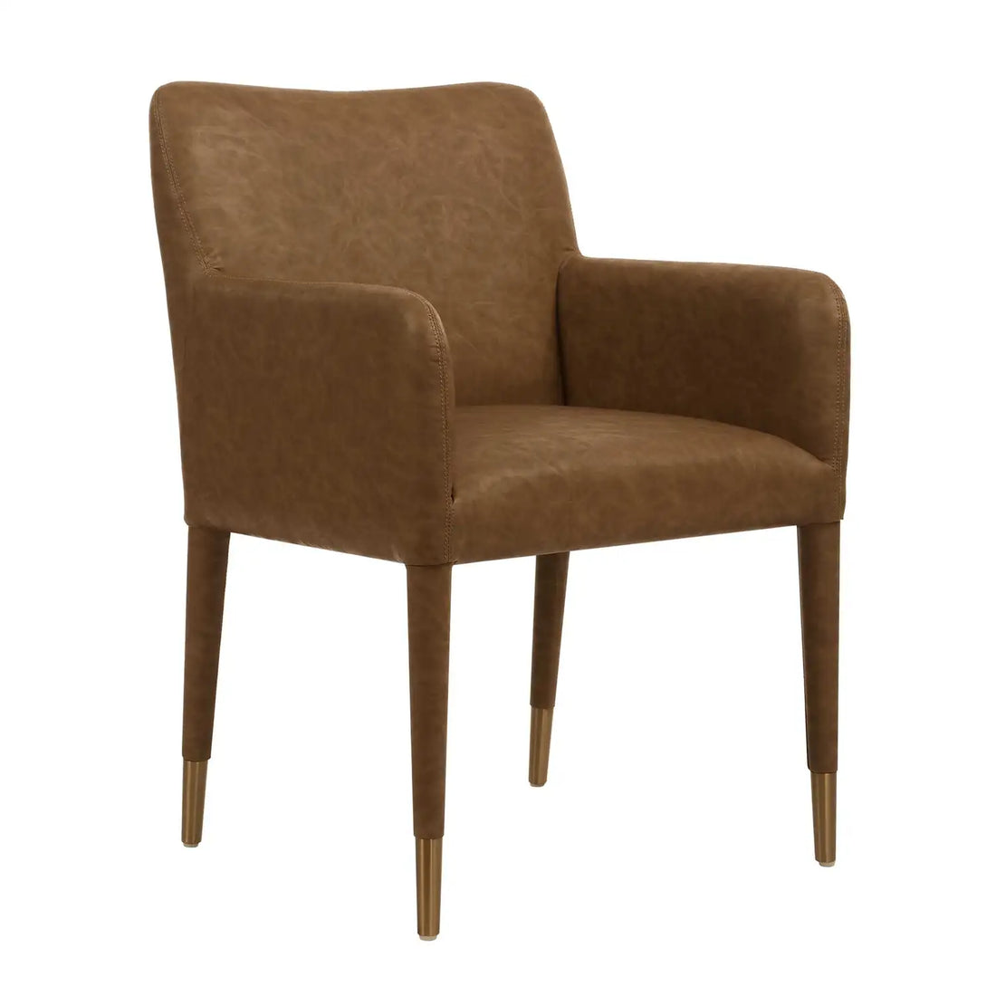 UTTERMOST Conifer Camel Dining Armchair - Decorative Accents