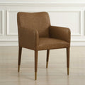 UTTERMOST Conifer Camel Dining Armchair - Decorative Accents