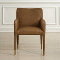 UTTERMOST Conifer Camel Dining Armchair - Decorative Accents