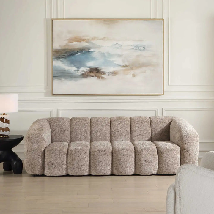 UTTERMOST MODELLA UPHOLSTERED CHENILLE SOFA - Decorative Accents