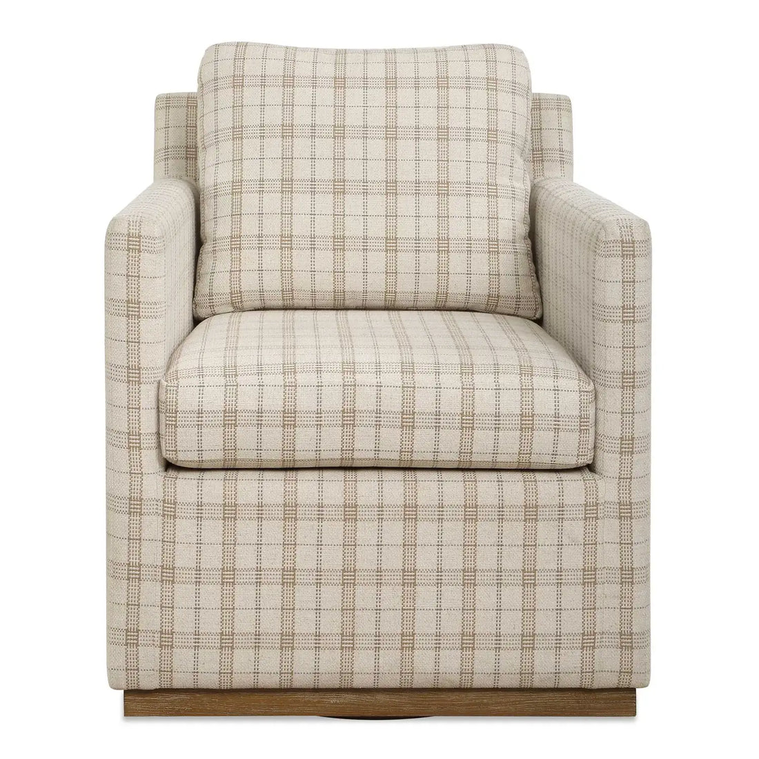 UTTERMOST Basie Casual Swivel Chair - Decorative Accents