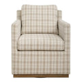 UTTERMOST Basie Casual Swivel Chair - Decorative Accents