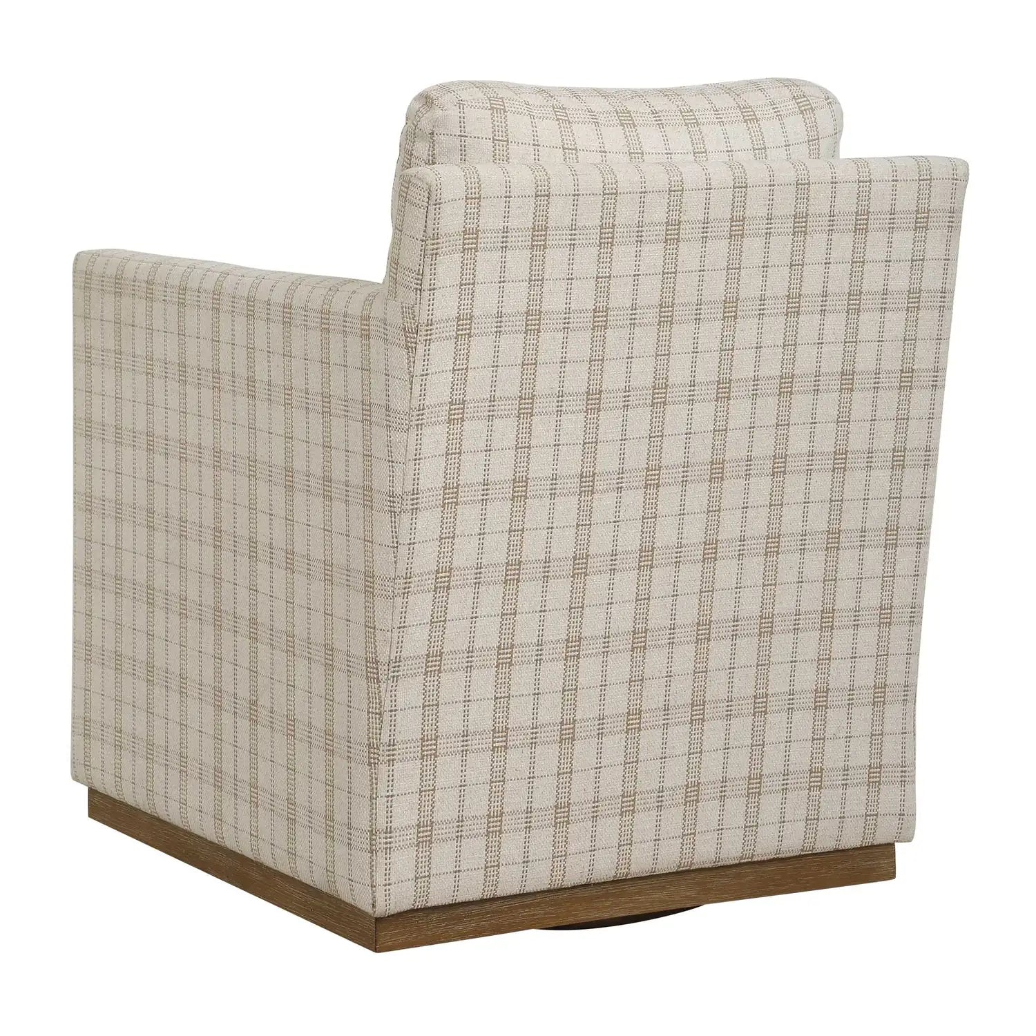 UTTERMOST Basie Casual Swivel Chair - Decorative Accents