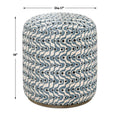 UTTERMOST Cas Fabric Ottoman - Decorative Accents