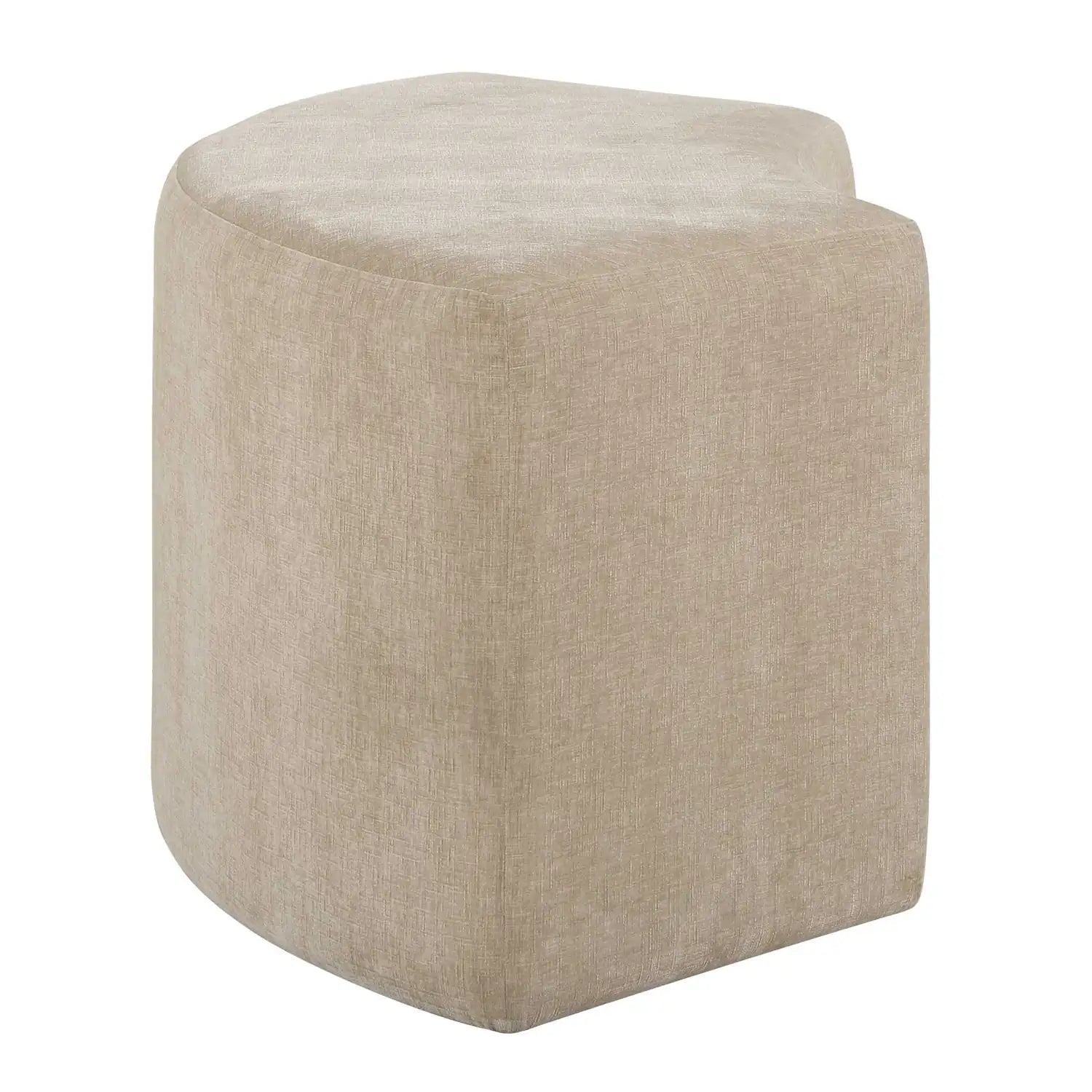 UTTERMOST Khai Rounded Plush Dining Bench - Decorative Accents