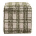 UTTERMOST JOIE IRELAND PLAID OTTOMAN - Decorative Accents