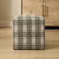 UTTERMOST JOIE IRELAND PLAID OTTOMAN - Decorative Accents
