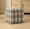 UTTERMOST JOIE IRELAND PLAID OTTOMAN - Decorative Accents