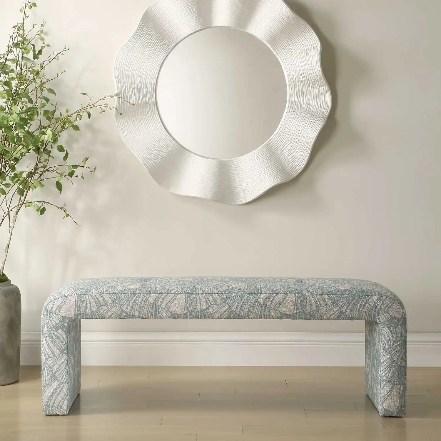 UTTERMOST AMIE SPA BENCH - Decorative Accents