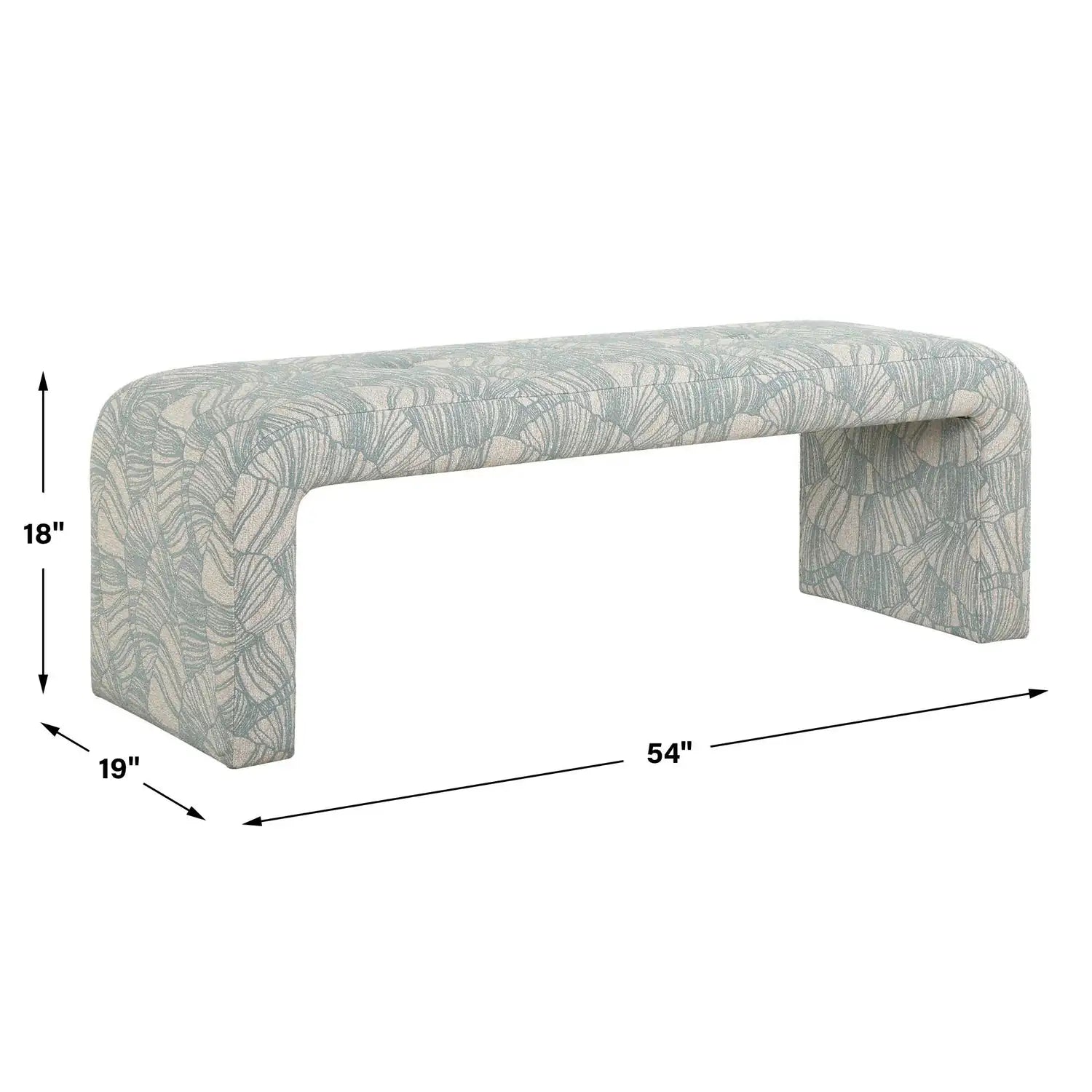 UTTERMOST Amie Spa Bench - Decorative Accents