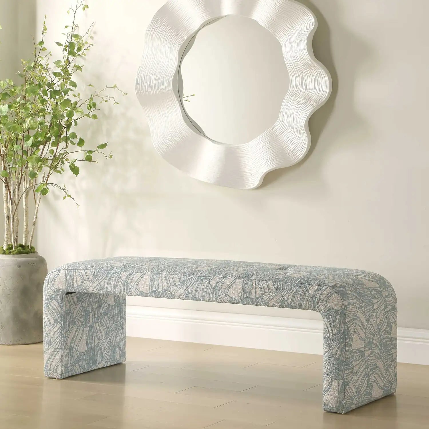 UTTERMOST AMIE SPA BENCH - Decorative Accents