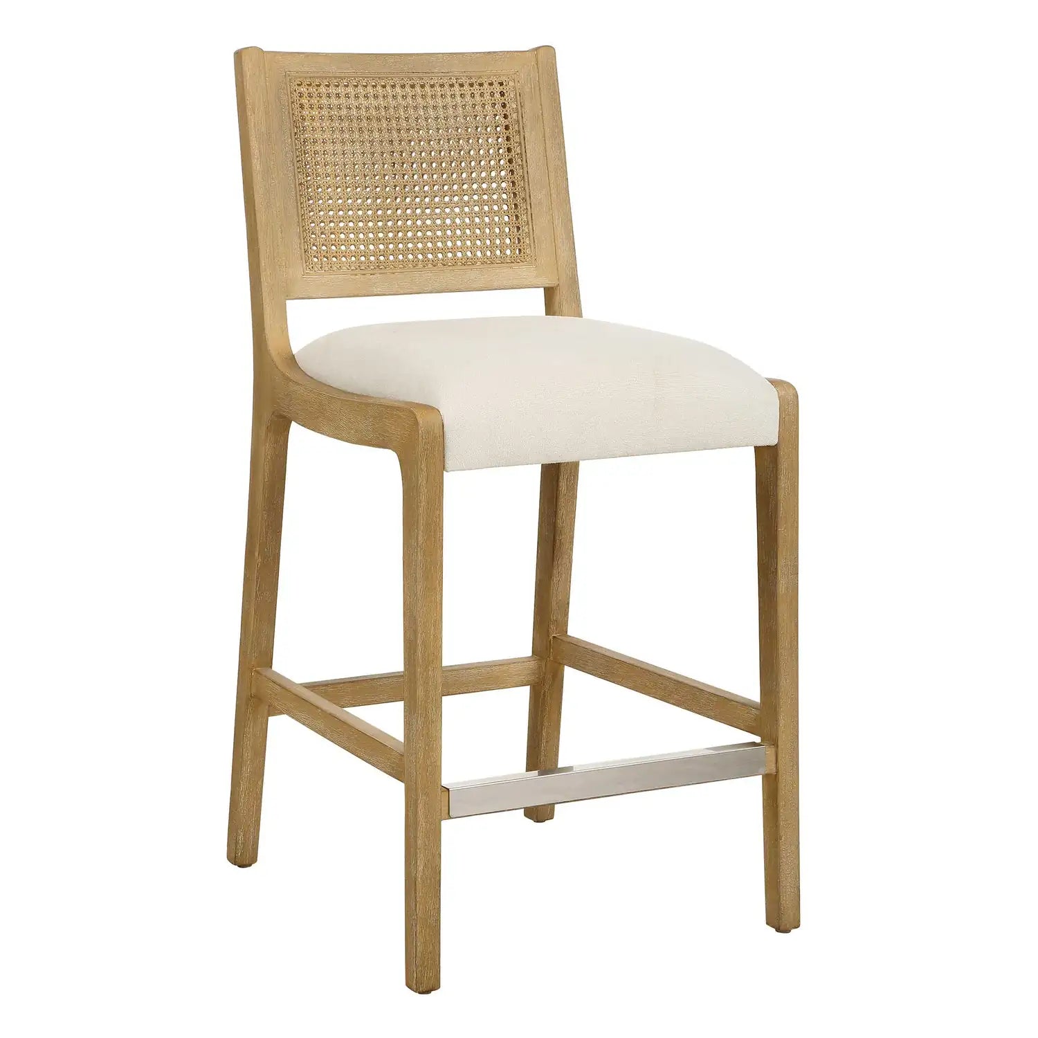 UTTERMOST Interweave Coastal Counter Stool - Decorative Accents