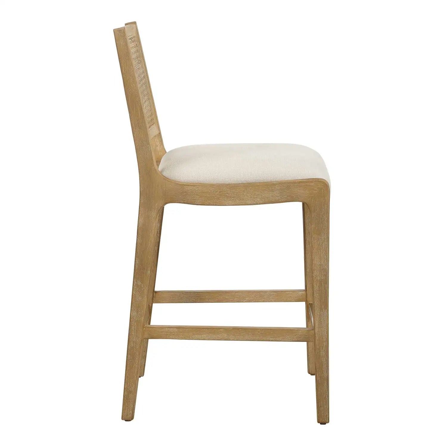 UTTERMOST Interweave Coastal Counter Stool - Decorative Accents