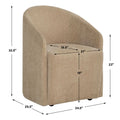 UTTERMOST Harbor Flax Dining Chair - Decorative Accents