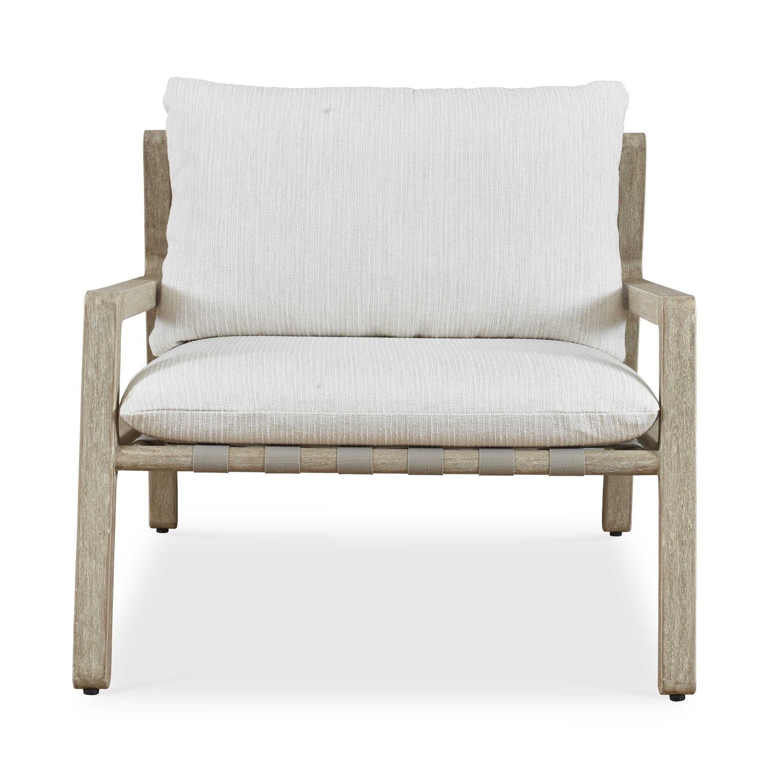 UTTERMOST STRAPPED OUTDOOR LOUNGE CHAIR - Lounge
