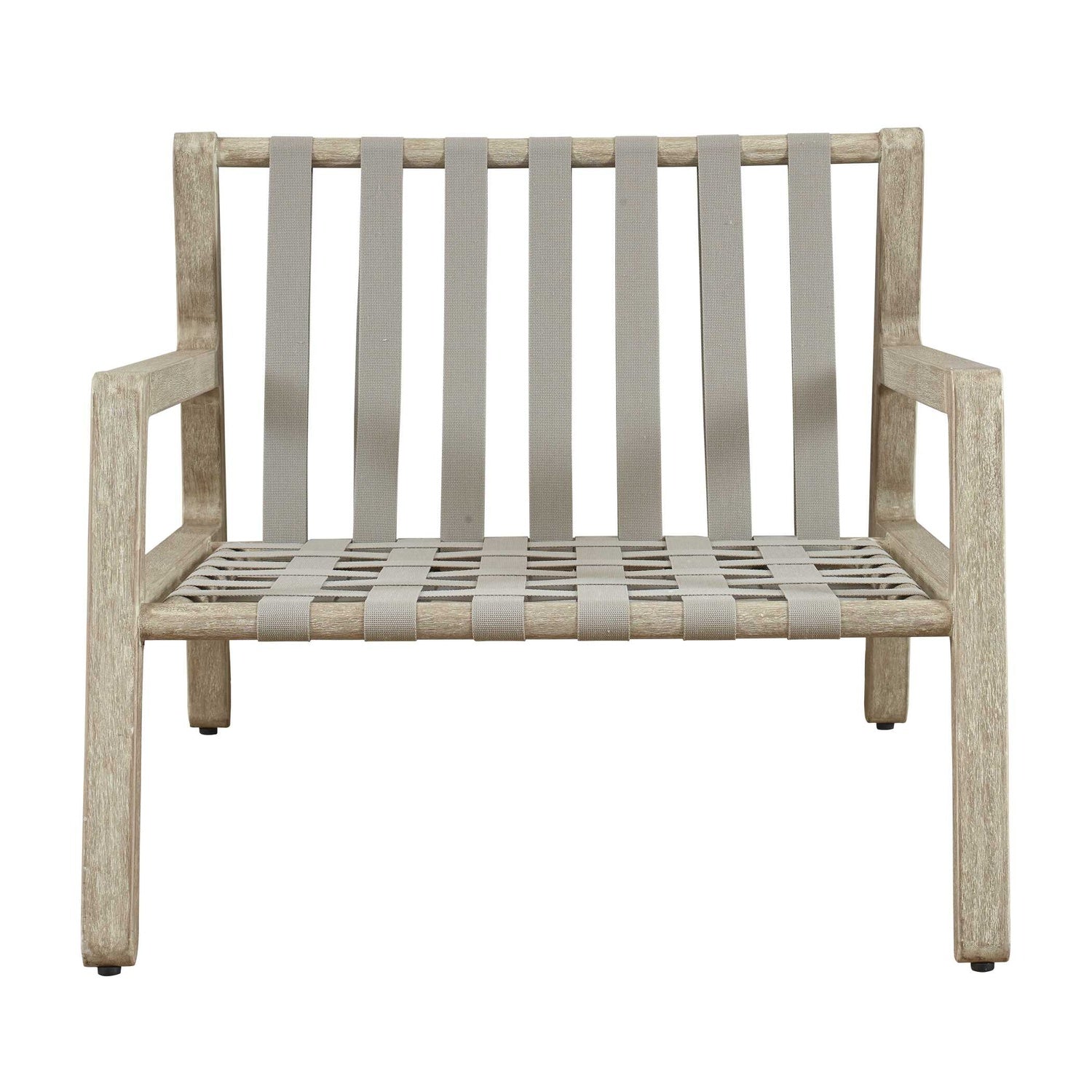 UTTERMOST STRAPPED OUTDOOR LOUNGE CHAIR - Lounge