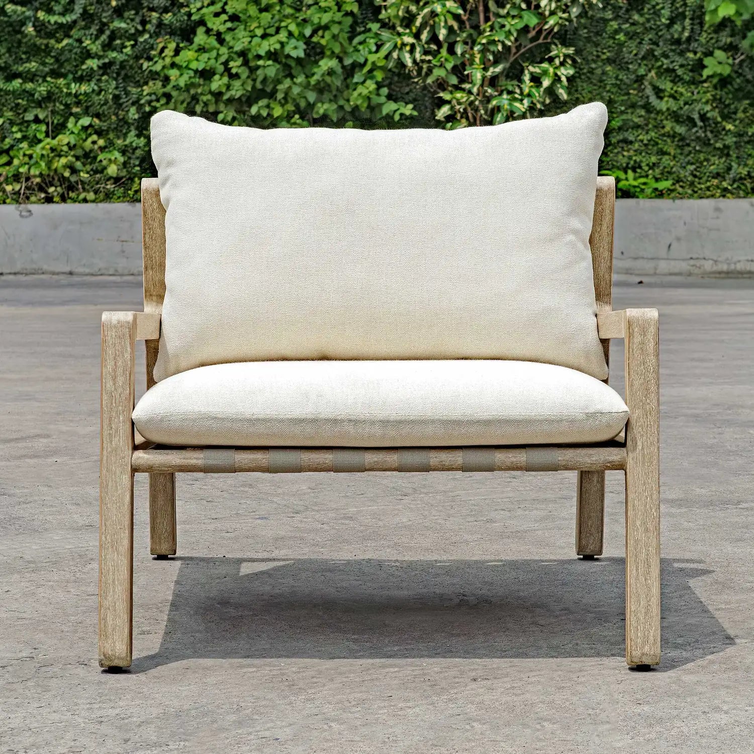UTTERMOST Strapped Outdoor Lounge Chair - Lounge